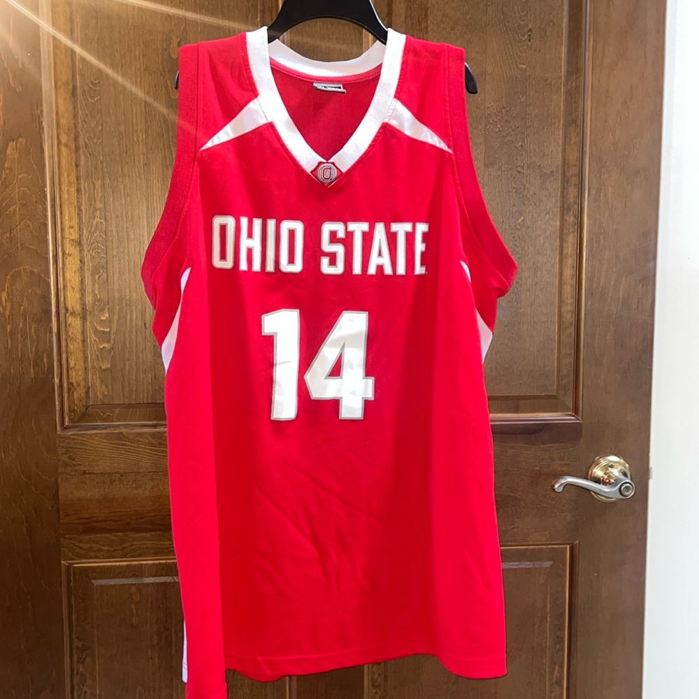 Ohio State Basketball #14 jersey Jamar Butler